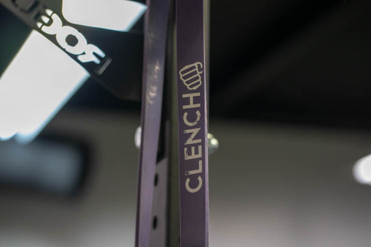 Clench Fitness Band Handle logo
