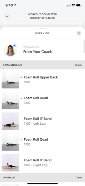 future app review workouts