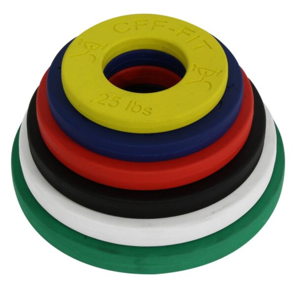 CFF Competition Rubber Fractional Weight Plates