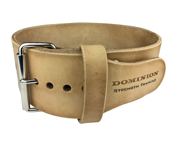 Dominion 4-Inch Single Ply Leather Belt