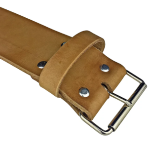 Dominion 4-Inch Single Ply Leather Belt