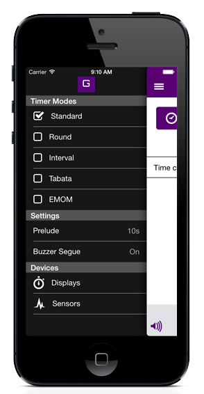 GymNext Flex Timer programming options