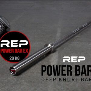 REP Deep Knurl Power Bar EX