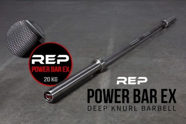 REP Deep Knurl Power Bar EX