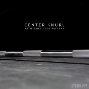 REP Deep Knurl Power Bar EX