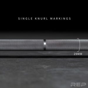 REP Deep Knurl Power Bar EX