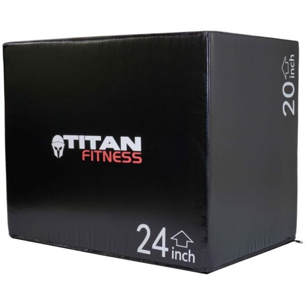 Titan 3-in-1 Soft Foam Plyometric Box