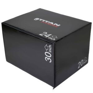 Titan 3-in-1 Soft Foam Plyometric Box