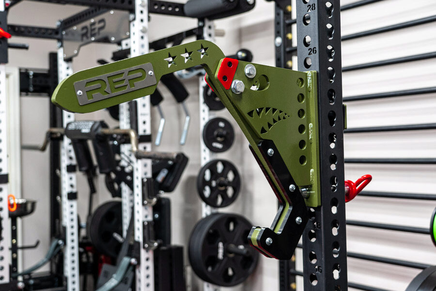 REP Fitness Monolift Attachment arms in a garage gym