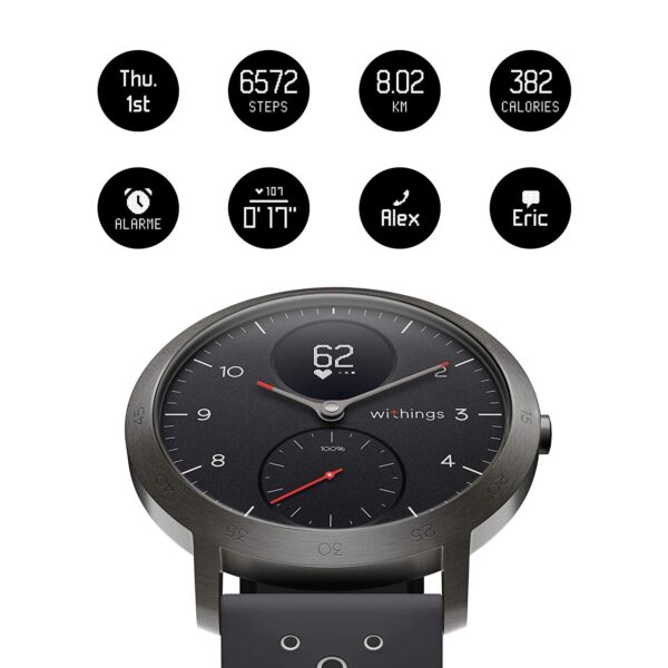 Withings steel hr sales smart wake up