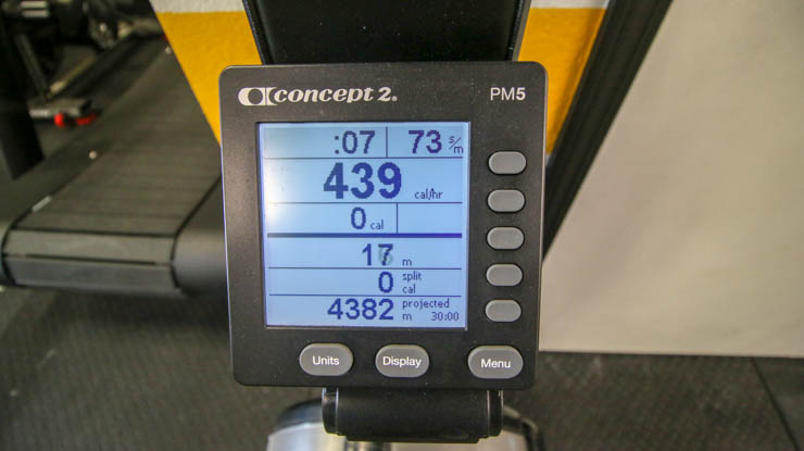 Concept 2 SkiErg monitor