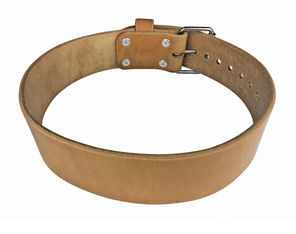 3 inch leather best sale belt