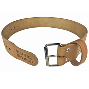 Dominion 3-Inch Starting Strength Leather Belt