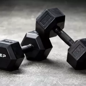 REP Rubber Grip Hex Dumbbells