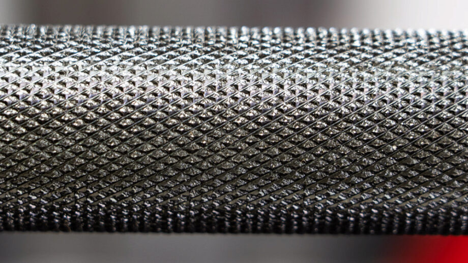 texas power bar knurling