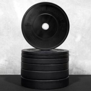 Fringe Sport Black Bumper Plates