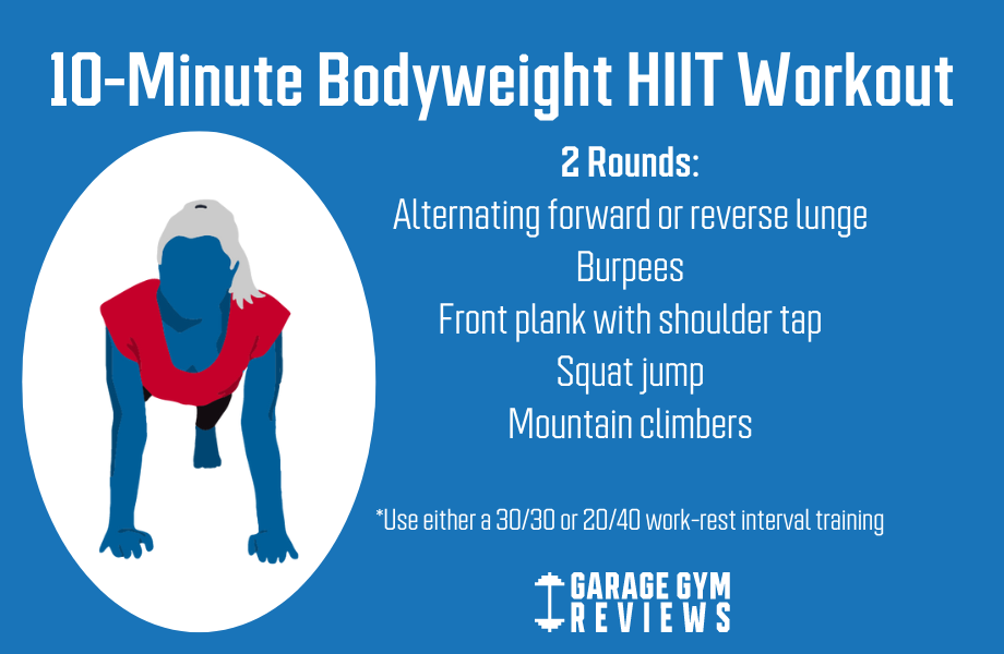 10-minute bodyweight workout