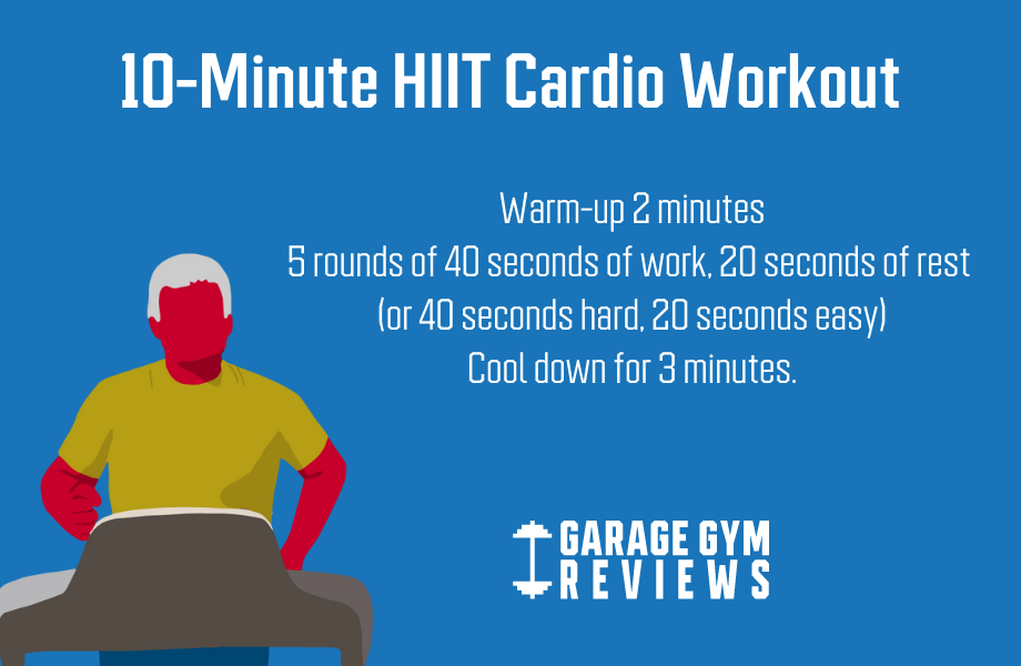 10-minute HIIT cardio workout