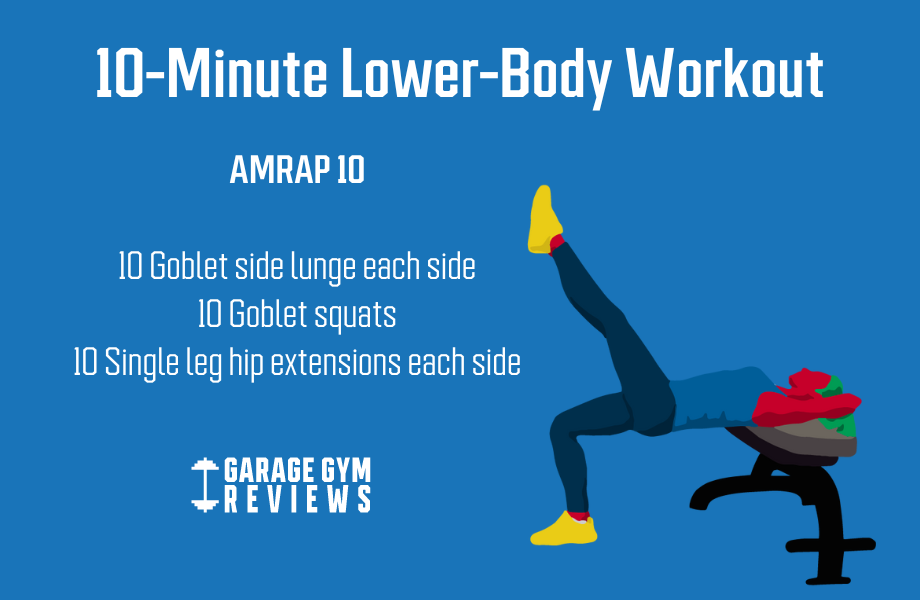 10-minute lower-body workout