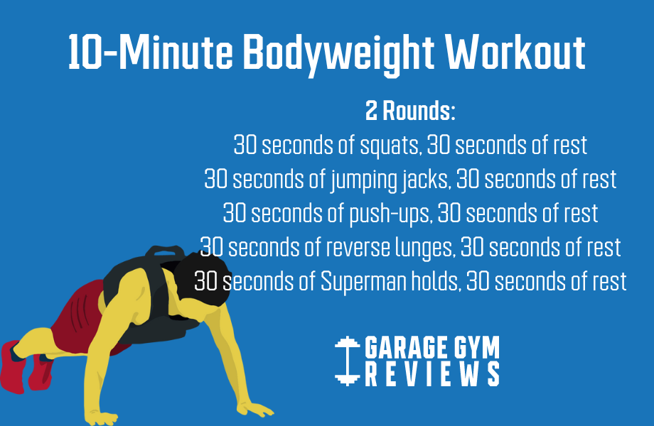 10-minute bodyweight workout
