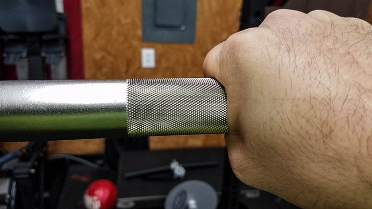 Kabuki Strength New Generation Power Bar knurl