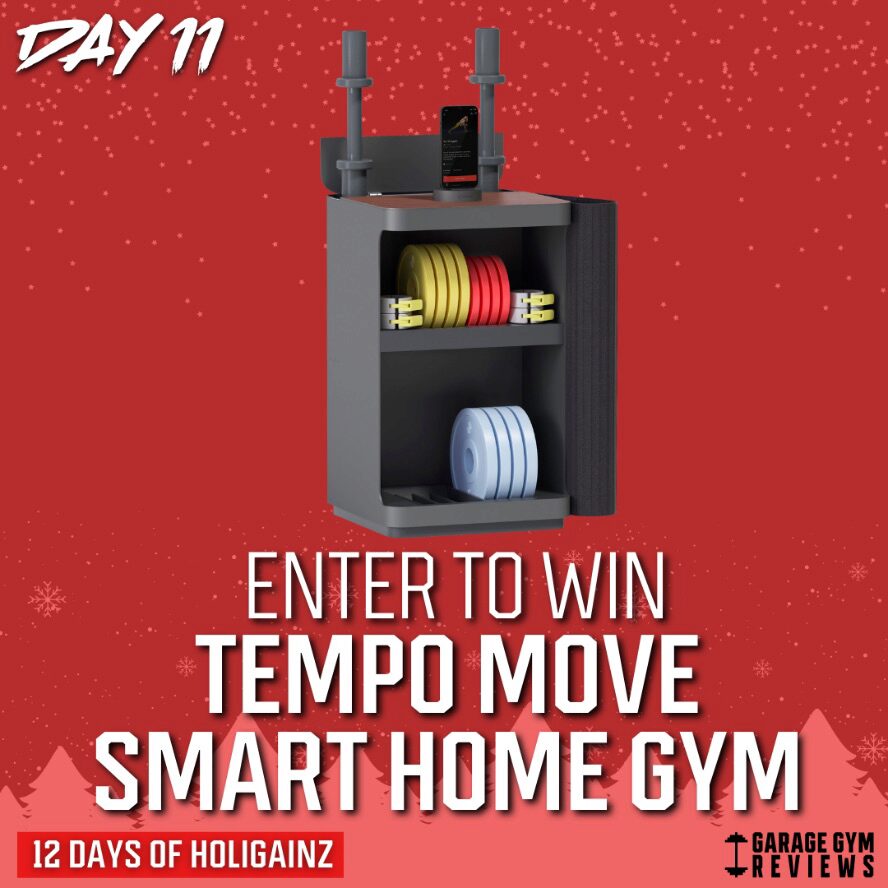 12 Days of HoliGAINZ Tempo giveaway