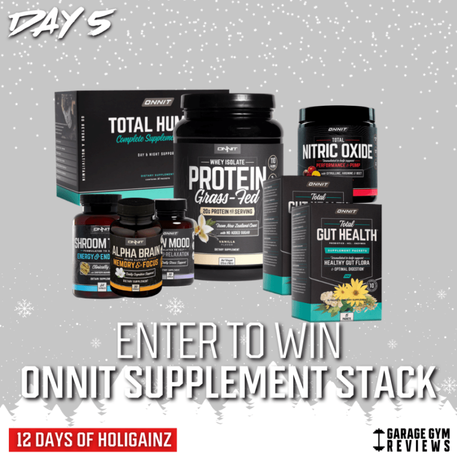 12 Days of HoliGAINZ Onnit