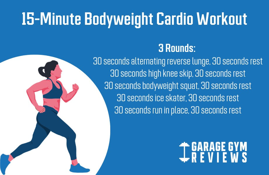 15 minute bodyweight cardio workout