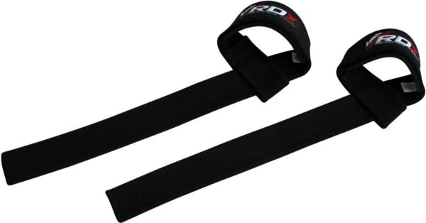 RDX Padded Cuff Weight Lifting Training Gym Straps Hand bar Grip Gloves Support 