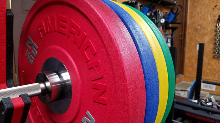 American Barbell Urethane Bumper Plates