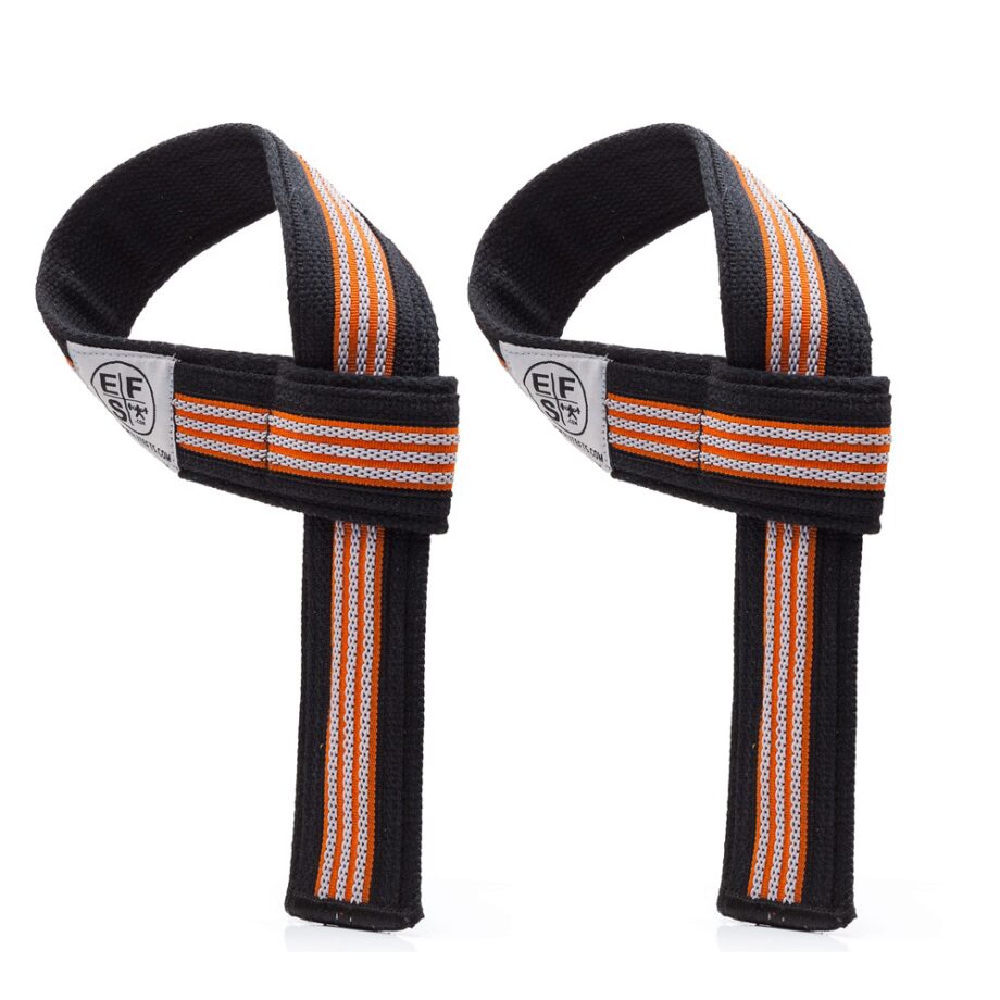 Adjustable Strap - Orange and White Stripe