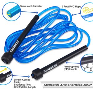 Garage Fit 9' Adjustable PVC Jump Rope