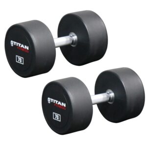 Titan Urethane Dumbbells Garage Gym Reviews
