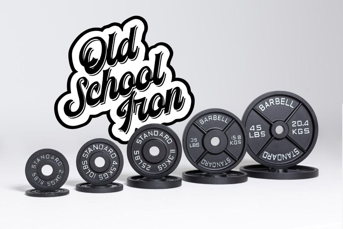 REP Old School Iron Weight Plates