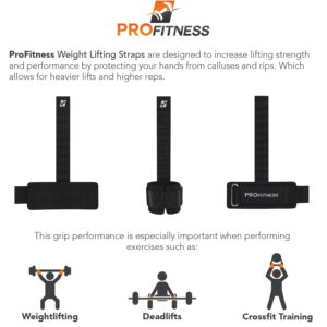 ProFitness Weight Lifting Straps
