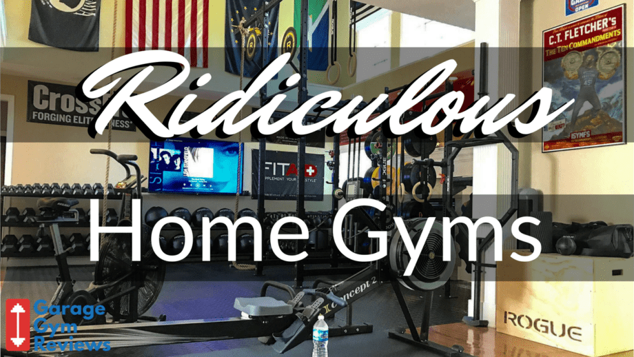 10 Ridiculous Home Gym Setups