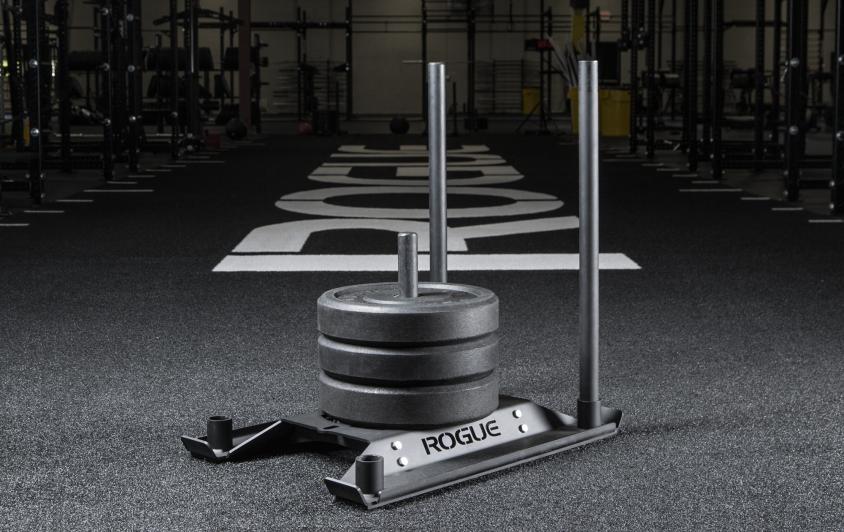 Rogue Echo Sled in a gym