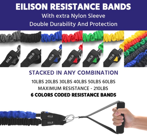 EILISON Resistance Band Kit