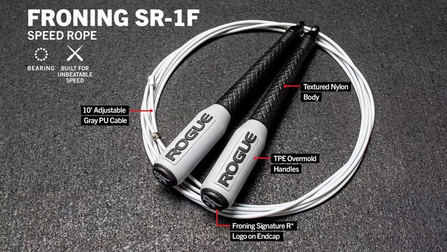 Product image of the Rogue SR-1F speed jump rope