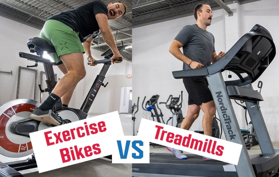 exercise bikes vs treadmills with coop