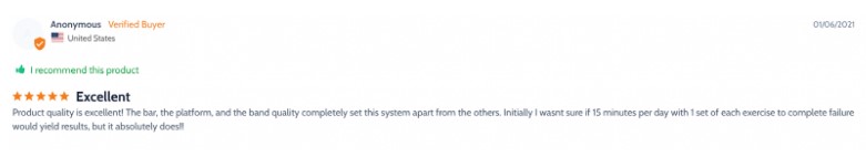 x3 customer positive review