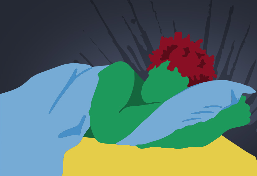 Image of person sleeping