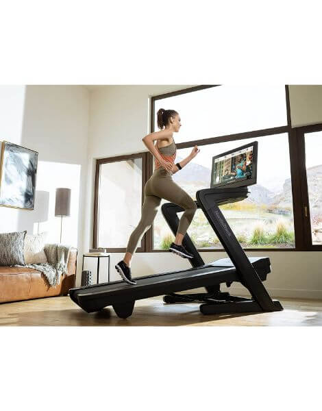 commerical 2450 treadmill woman running