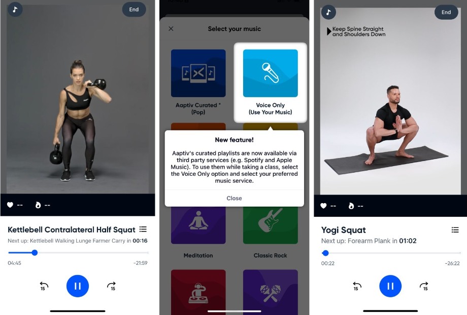 Peloton Guided Spin Class Spotify Expert-Tested: Aaptiv Fitness