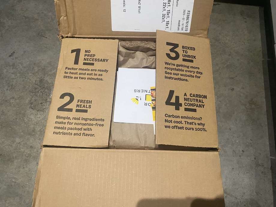 Factor Meals Unboxing