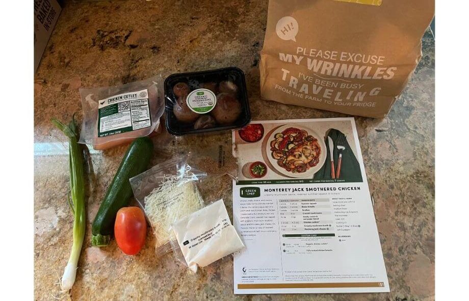 Green Chef Meal Ingredients