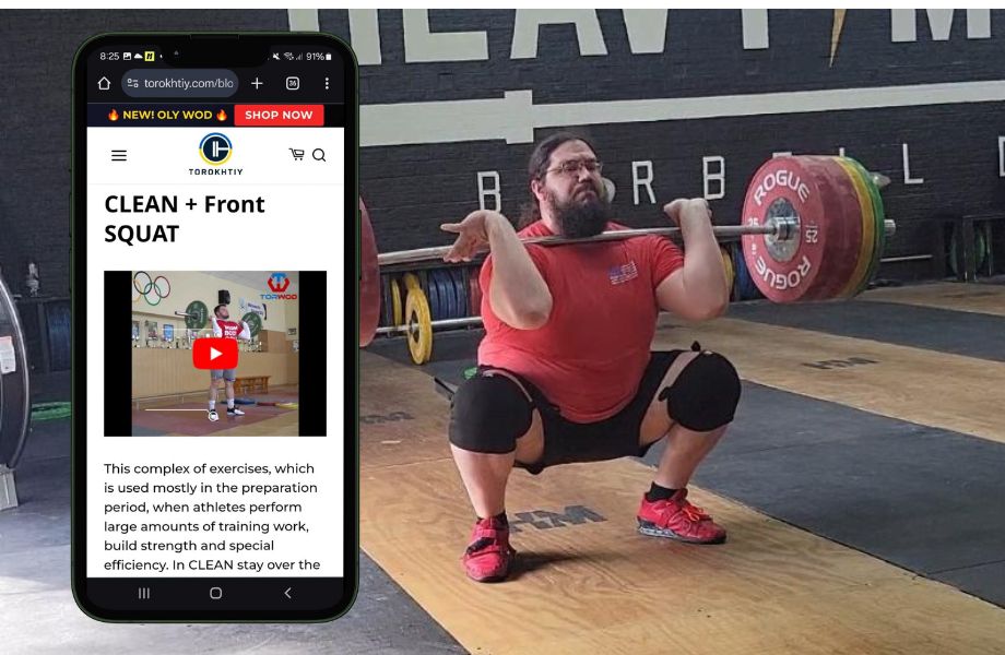 Hang Power Clean Workout Routine Olympian-Tested: Torokhtiy