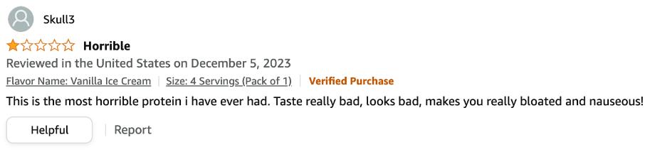 A 2-star amazon review of Mutant Mass is shown