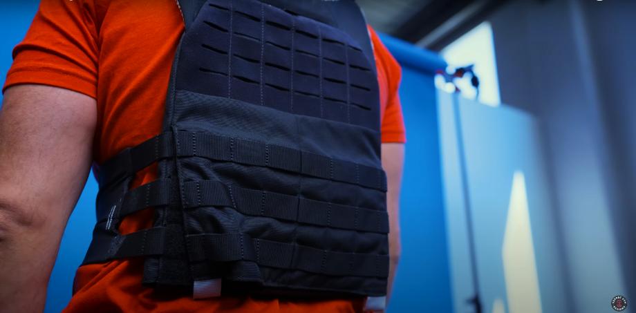 Man posing with the 5.11 TacTec Plate Carrier