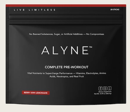 An image of Alyne pre-workout